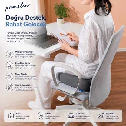Pamelin™ Premium Ortopedik Oturma Minderi